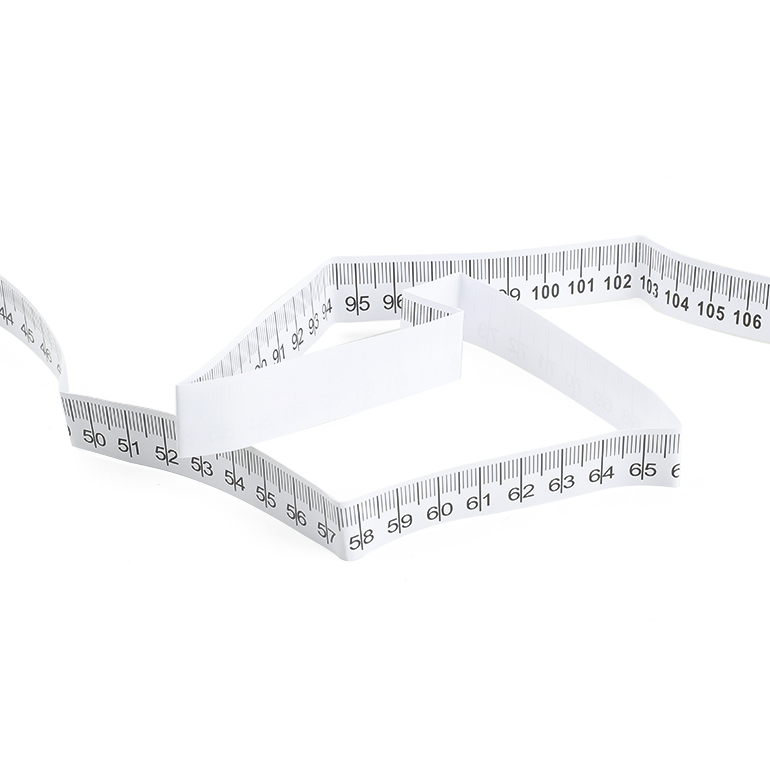 150cm / 60inci hadiah doktor gigi bayi perubatan kertas cetak khas pita pengukur hospital sekali pakai yang digunakan