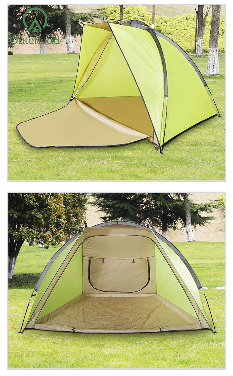 Beach Tent With Extendable Foot Pad 11 Jpg