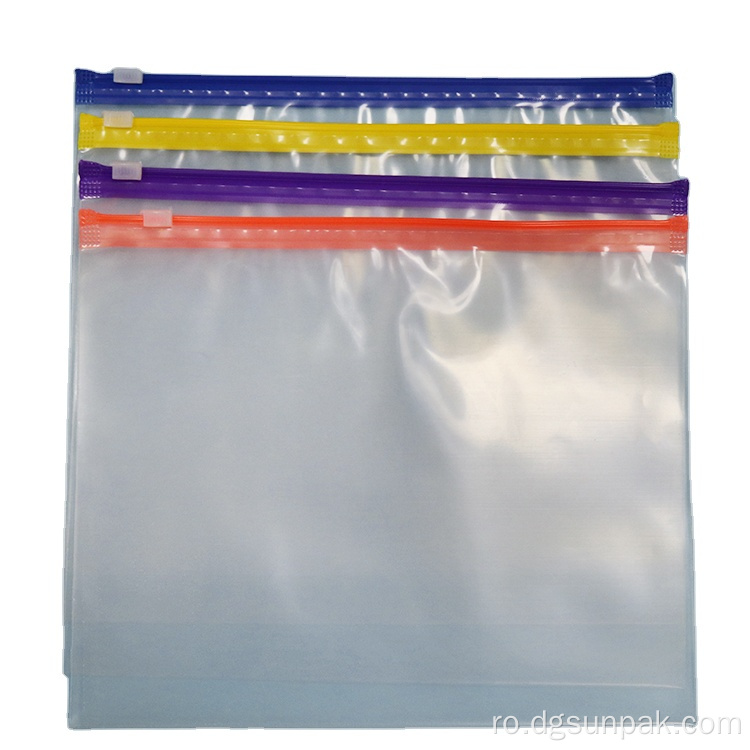 îmbrăcăminte transparentă cu fermoar genți personalizate cu fermoar