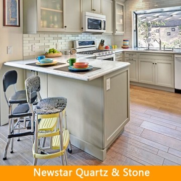 Artificial quartz stone, countertops, bar tops, table tops