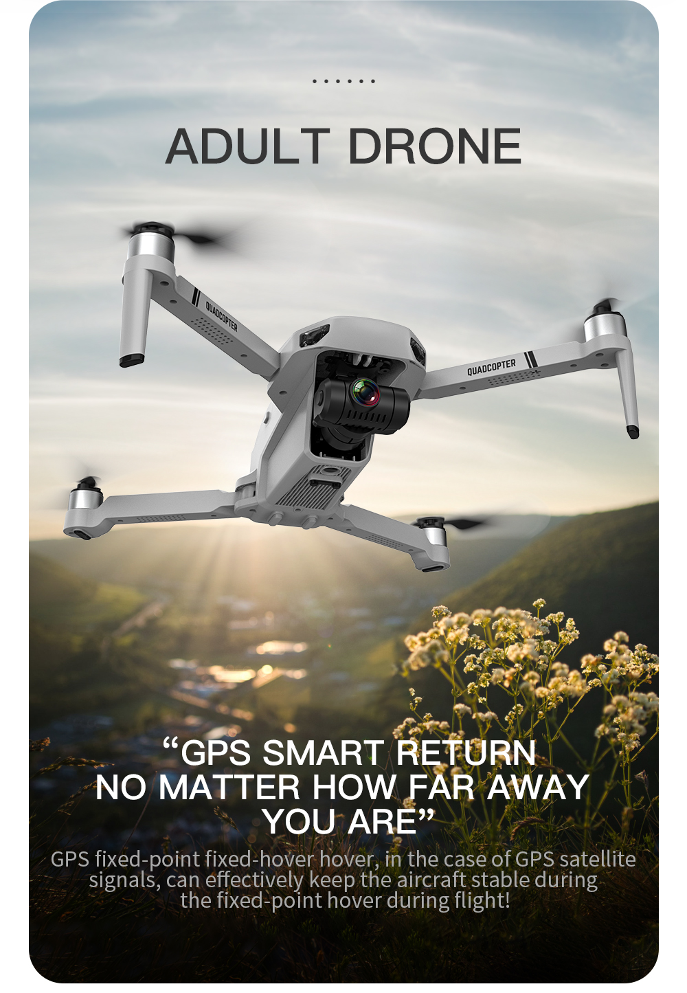 2021 New KF102 Drone 6k HD Camera 2-Axis Gimbal Professional Anti-Shake Aerial Photography 1.2km