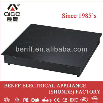 Multi-funciton four burner induction cooker