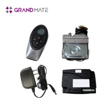 Shutoff fireplace wireless remote control valve