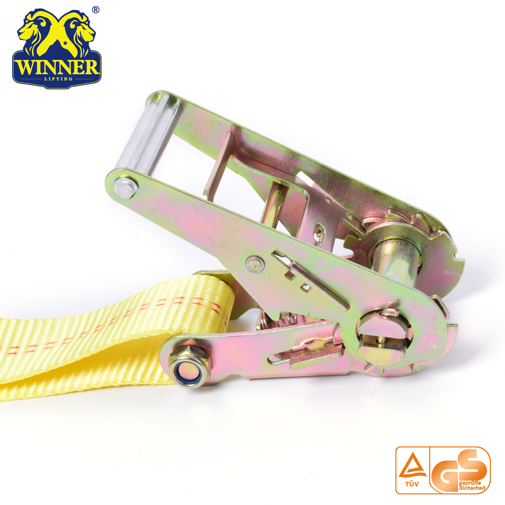 Industrial Heavy Duty Polyester Ratchet Tie Down Strap