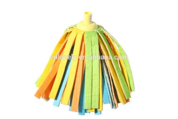 Non woven floor mop with different colors and patterns