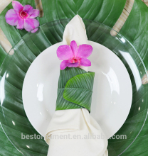 Banana Leaf Napkin Rings