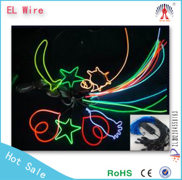 100m el wire roll/high quality el wire/el wire roll flashing