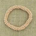 La main Perles cristal femmes Bracelet tissé bracelet Wrap