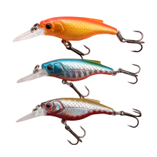 3G Artificial Minnow Lure ABS Hard Crankbait Plastic Fishing Lure