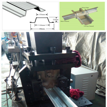 omega profile furring channel forming machine