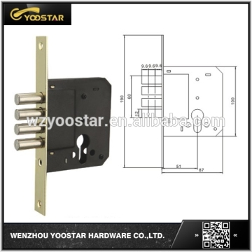 gate lock body