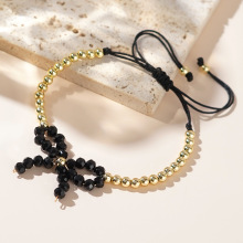 Amiee Jewelry Bohemian Brass Beaded Bracelets