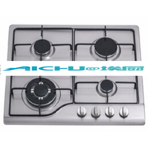 4 Burners Reka Bentuk Baru 304Stainless Steel Gas Ream