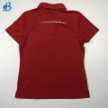 Nowi mężczyźni Red Polo Sport T-shirt