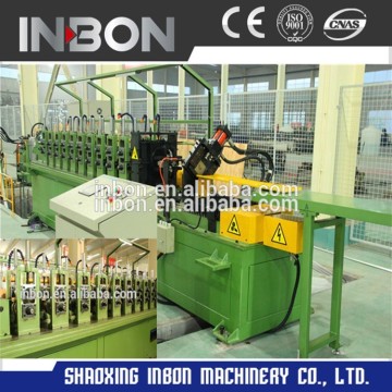 High speed channel roll forming line