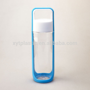 plastic water proof bottle lid water bottle blue