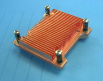 Copper extrusion heat sink copper profile