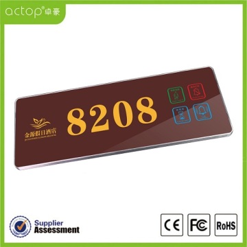 Layar Sentuh Produsen Doorplate Hotel Shenzhen