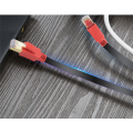 50 Fuß schwarzes Cat8-Ethernet-Kabel Netzwerk-Patchkabel