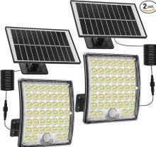80W Motion-Activated Security Flood Light