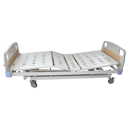 3 tempat tidur rumah sakit manual crank dengan kasur