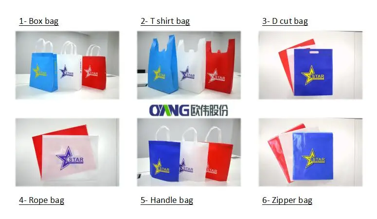 Zhejiang Wenzhou Allwell Shopping Bag Making Machine with Non Woven Fabric Material with ISO9001