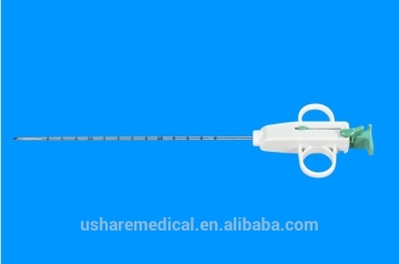 CE semi biopsy needle for the Lung Chest Nodules Pleural Membrane