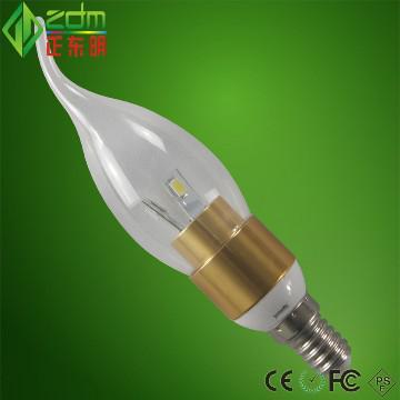 3w led small bulb lamp for romantic villa&fonda&house