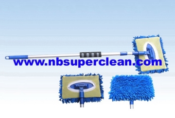 Telescopics chenille microfiber mop with EVA