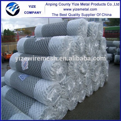 China Manufacture pvc coated used chain link fence for sale