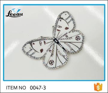 Crystal Rhinestone Butterfly Iron On Patches