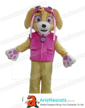 Paw Patrol  Skye Mascot costume, cartoon mascots, funny mascots made,custom made mascots