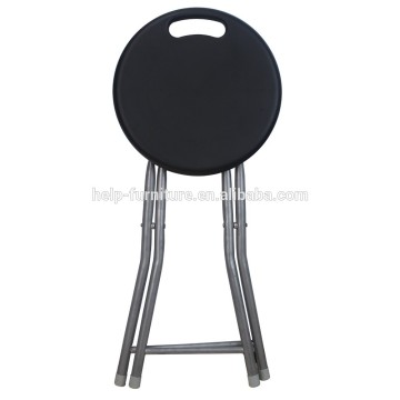 Lightweight and round folding stool