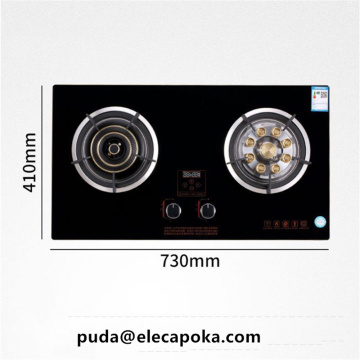 Table Top Gas Cooker Hob Two Burner