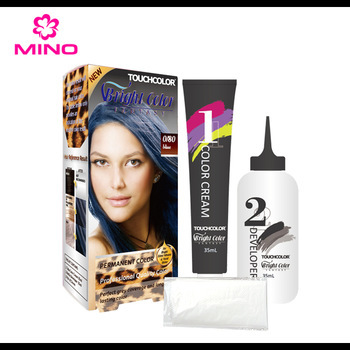 Crazy Hair Color Cream Blue Hair Dye