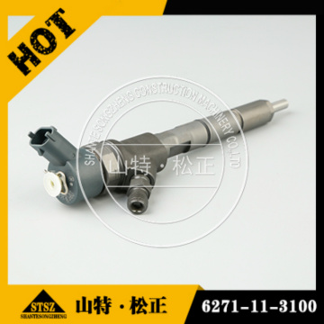 Injector 6271-11-3100 voor Komatsu PC118MR-8