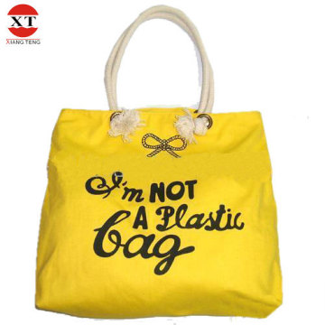 100% cotton canvas bags customed logo