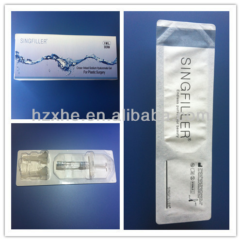 sodium hyaluronate gel derma fillers for plastic surgery