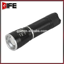 GF-6016 Rear magnet Signal Rechargeable Flashlight LED Super Capacity Torch