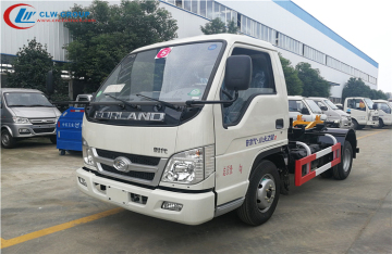 Hot FOTON 4cbm waste management roll off truck