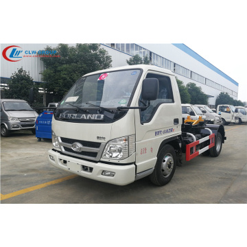 Hot FOTON 4cbm waste management roll off truck