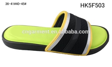 PU upper EVA fashion slippers for women beach slippers HK5F503