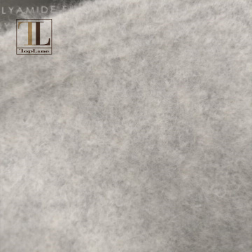 Topline cepillado 80% cashmere nylon fieltro hilo elegante