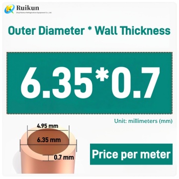 Top-Grade Red Copper Tubing in Refrigeration Industry