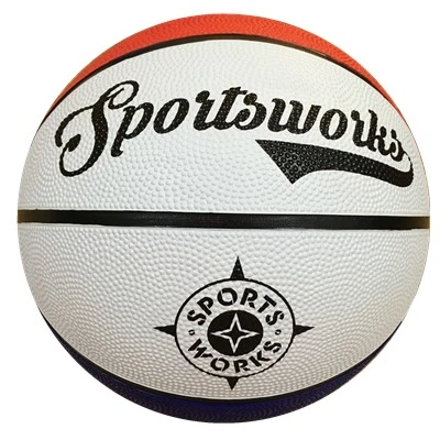 Colorful Rubber Basketballs Sporting Toy