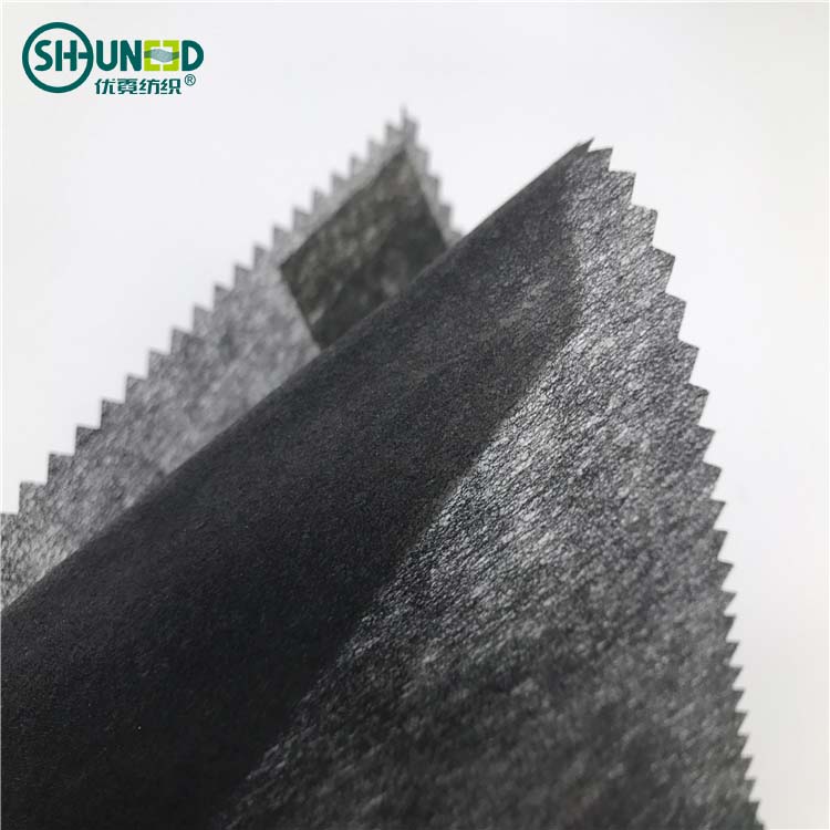 Good quality eco-friendly nonwoven fusible Interlining chemical bond nonwoven polyester fabric interlining for garment