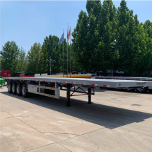 High Hardness Steel Flatbed Semi Trailer
