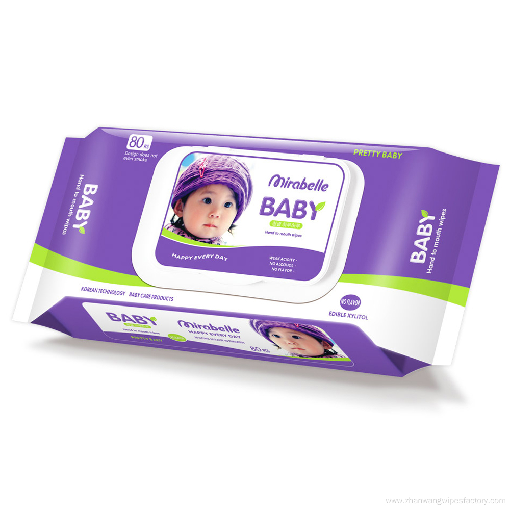 High Quality Alcohol Free Baby Wipes