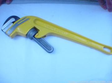 Offset type heavy duty pipe wrench, pipe pliers, hand tools