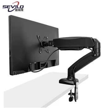 Single Arm Hospital Computer Monitor Stand Mount Wall Mount Monitor Arm